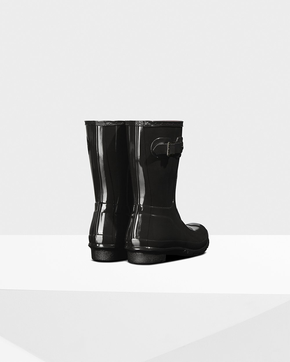 Botas De Cortas Original Gloss Hunter Mujer - Negros - 320581AHQ